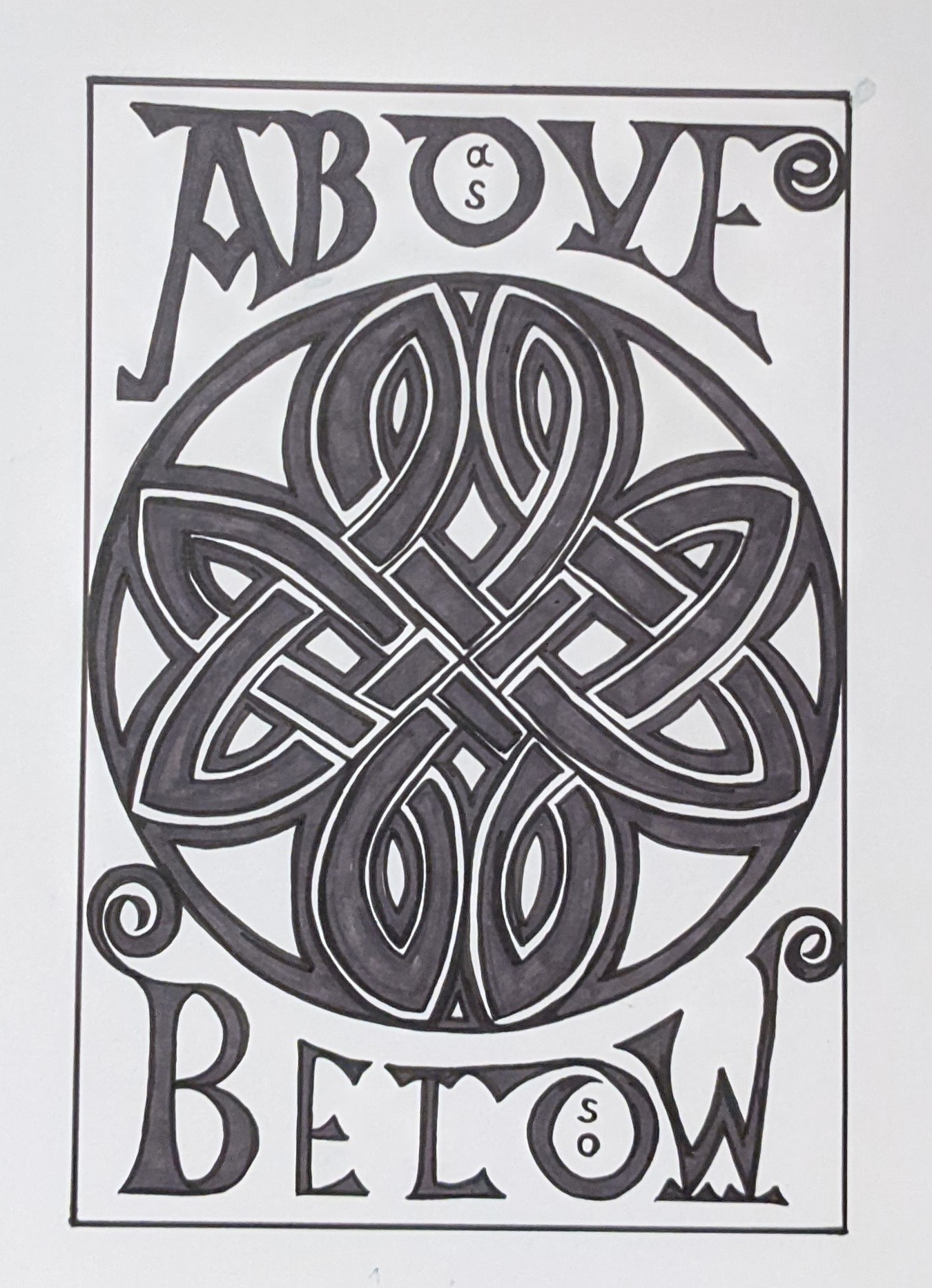 Artwork [Celtic knotwork]